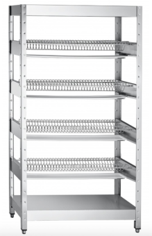 Стеллаж для сушки тарелок Abat ССТ-4-2 (210000001644) в ШефСтор (chefstore.ru) 